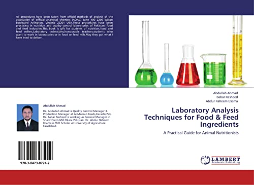 Imagen de archivo de Laboratory Analysis Techniques for Food & Feed Ingredients a la venta por Ria Christie Collections