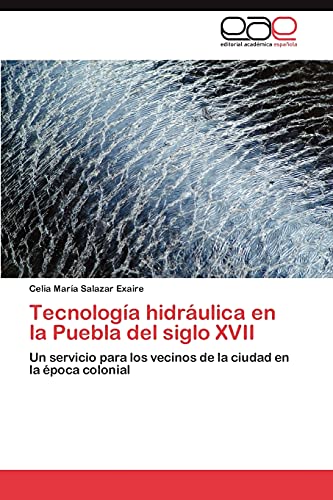 Stock image for Tecnologia Hidraulica En La Puebla del Siglo XVII for sale by Chiron Media