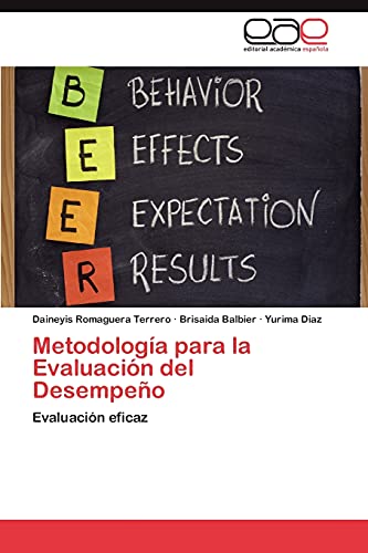 9783847365556: Metodologa para la Evaluacin del Desempeo: Evaluacin eficaz