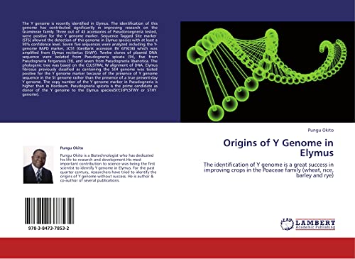 Beispielbild fr Origins of Y Genome in Elymus zum Verkauf von Ria Christie Collections