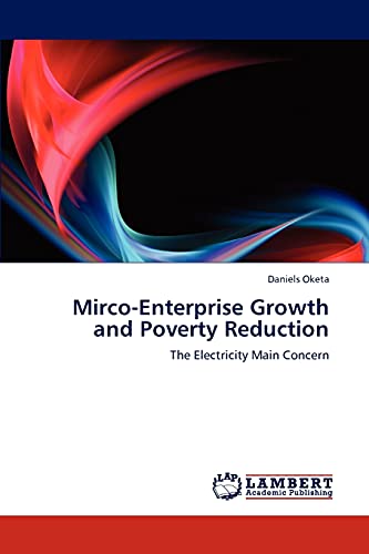 9783847379164: Mirco-Enterprise Growth and Poverty Reduction: The Electricity Main Concern