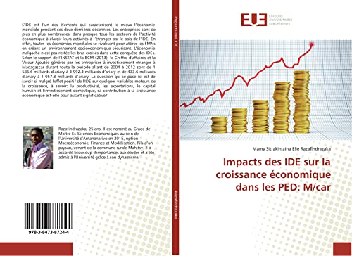 Imagen de archivo de Impacts des IDE sur la croissance conomique dans les PED: M/car a la venta por Revaluation Books