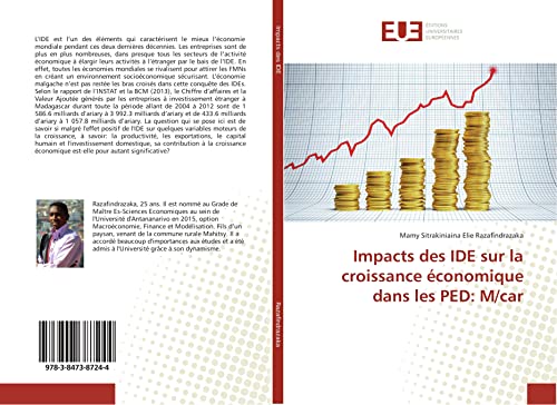 9783847387244: Impacts des IDE sur la croissance conomique dans les PED: M/car (OMN.UNIV.EUROP.)