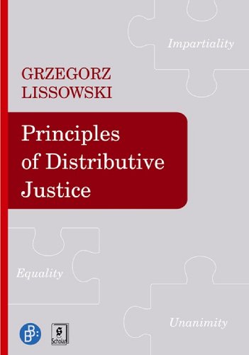 9783847400929: Principles of Distributive Justice