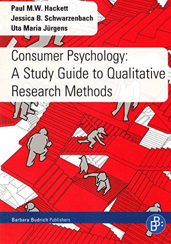 Imagen de archivo de Consumer Psychology: A Study Guide to Qualitative Research Methods a la venta por Harbor Books LLC