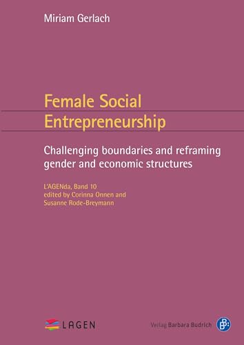 Stock image for Female Social Entrepreneurship: Challenging Boundaries and Reframing Gender and Economic Structures for sale by ThriftBooks-Atlanta