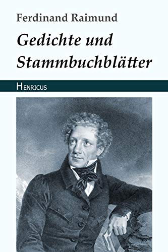 Imagen de archivo de Gedichte und Stammbuchblätter (German Edition) [Soft Cover ] a la venta por booksXpress