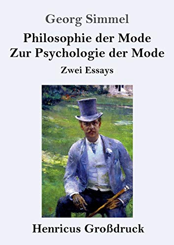 Stock image for Philosophie der Mode / Zur Psychologie der Mode (Grodruck):Zwei Essays for sale by Chiron Media