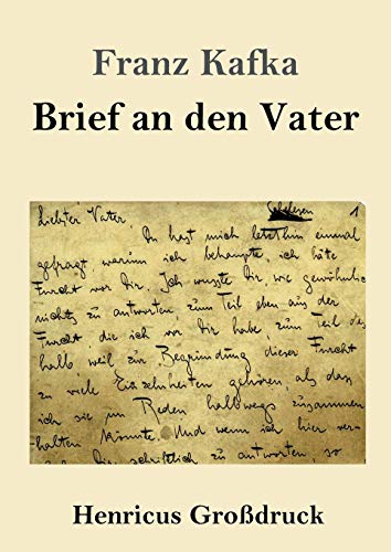 Beispielbild fr Brief an den Vater (Gro?druck) zum Verkauf von PBShop.store UK