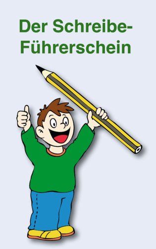 9783848110360: Der Schreibe-Fhrerschein 1./2. Klasse - 8 Karten mit je 4 Fhrerscheinen