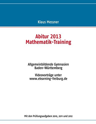 9783848219391: Abitur 2013