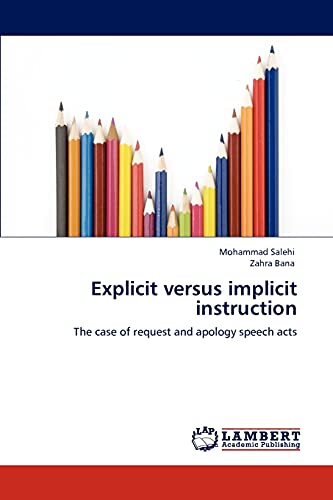 Imagen de archivo de Explicit versus implicit instruction a la venta por Chiron Media