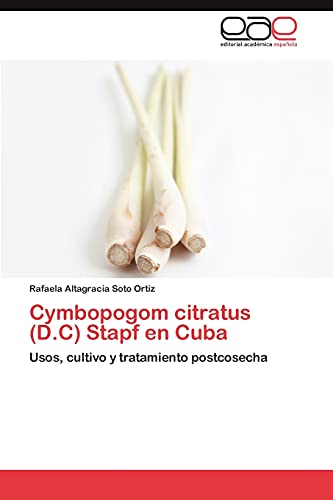 9783848456888: Cymbopogom citratus (D.C) Stapf en Cuba: Usos, cultivo y tratamiento postcosecha (Spanish Edition)