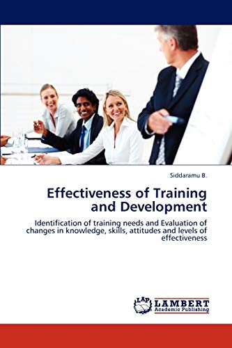 9783848487134: Effectiveness of Training and Development