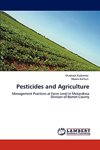 9783848496532: Pesticides and Agriculture