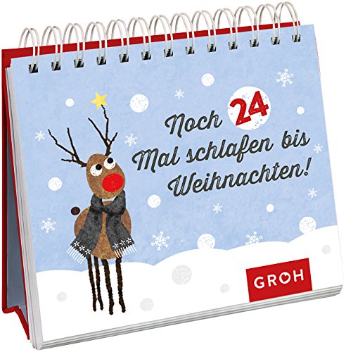 Beispielbild fr Noch 24 Mal schlafen bis Weihnachten: Dekorativer Spiralaufsteller im Advent z.B. fr den Schreibtisch, den Nachtschrank oder das Regal (Geschenkewelt A Winter's Tale) zum Verkauf von medimops