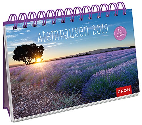 Beispielbild fr Atempausen 2019: Postkarten-kalender Mit Separatem Wochenkalendarium zum Verkauf von Hamelyn