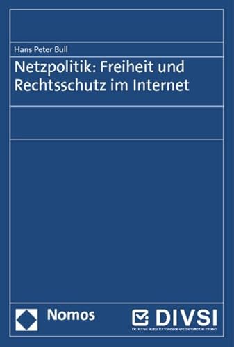 Imagen de archivo de Netzpolitik: Freiheit und Rechtsschutz im Internet a la venta por medimops