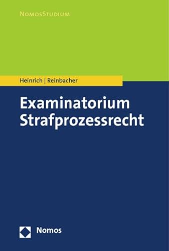 Stock image for Examinatorium Strafprozessrecht for sale by medimops