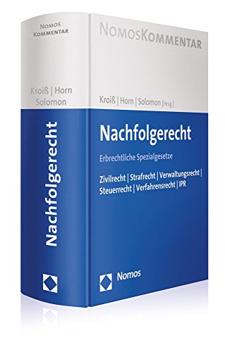 Stock image for Nachfolgerecht: Erbrechtliche Spezialgesetze for sale by Revaluation Books