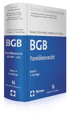 Stock image for Brgerliches Gesetzbuch: Familienrecht: Band 4 for sale by medimops