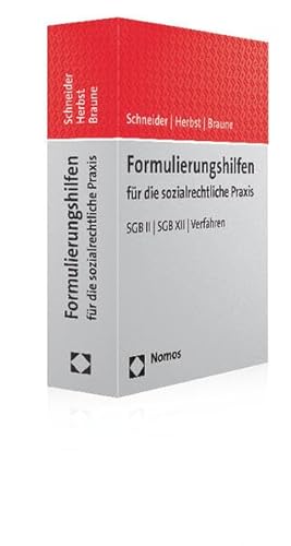 9783848705818: Formulierungshilfen Fur Die Sozialrechtliche Praxis: Sgb II - Sgb XII - Verfahren