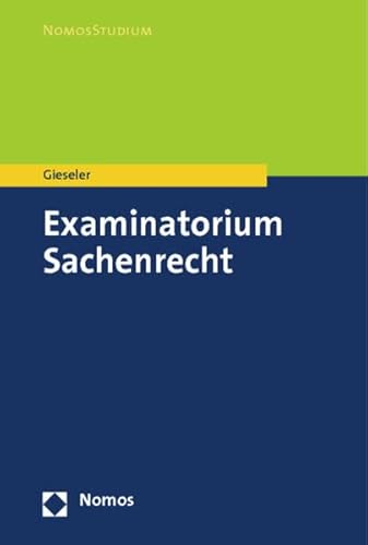 Beispielbild fr Examinatorium Sachenrecht zum Verkauf von medimops