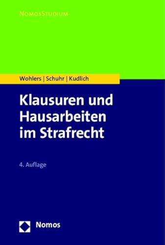 Beispielbild fr Klausuren und Hausarbeiten im Strafrecht (Nomosstudium) zum Verkauf von Buchmarie