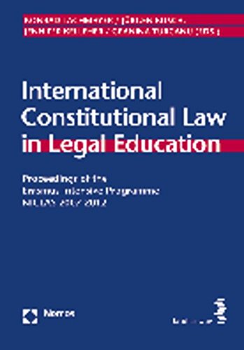 9783848712663: International Constitutional Law in Legal Education: Proceedings of the Erasmus Intensive Programme NICLAS 2007-2012: 22