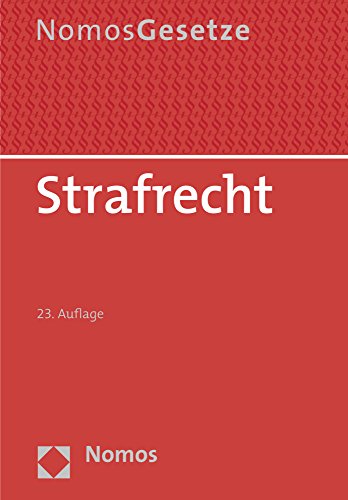 9783848713158: Strafrecht: Textsammlung, Rechtsstand (Monographiae) (German Edition)