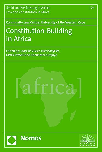 9783848714094: Constitution-Building in Africa