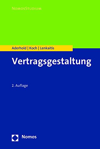 Stock image for Vertragsgestaltung for sale by medimops