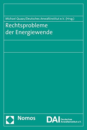 9783848716425: Rechtsprobleme Der Energiewende