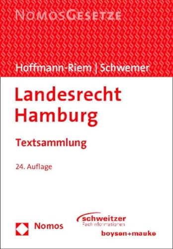 Beispielbild fr Landesrecht Hamburg Textsammlung, Rechtsstand: 1. September 2014 zum Verkauf von Buchpark