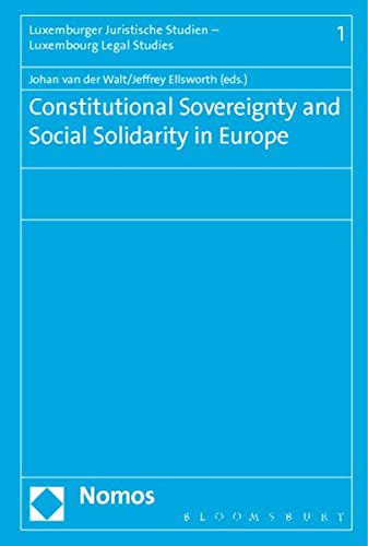 9783848717590: Constitutional Sovereignty and Social Solidarity in Europe