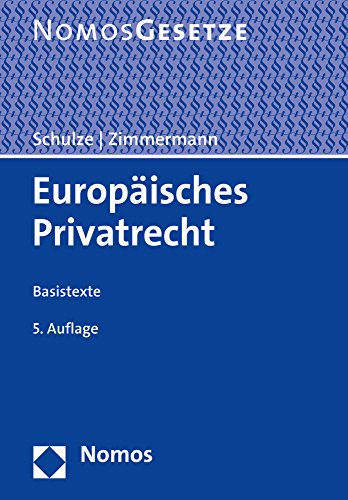 Beispielbild fr Europisches Privatrecht: Basistexte zum Verkauf von medimops