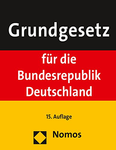 Stock image for Grundgesetz fr die Bundesrepublik Deutschland for sale by medimops