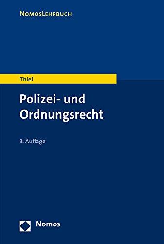 Imagen de archivo de Polizei- und Ordnungsrecht (Nomoslehrbuch) a la venta por medimops