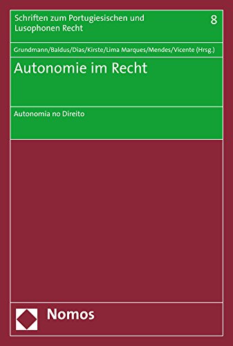 Stock image for Autonomie im Recht for sale by ISD LLC