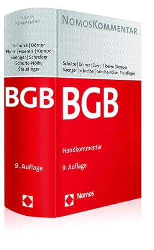 Stock image for Brgerliches Gesetzbuch: Handkommentar for sale by medimops