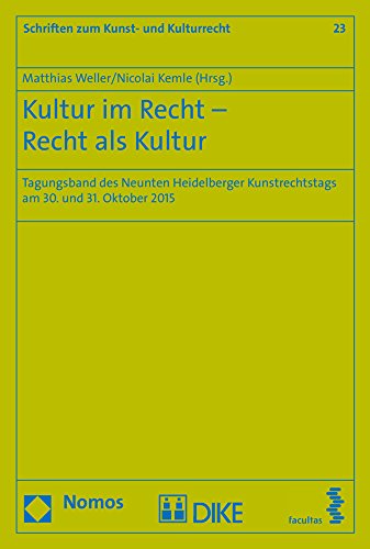 Stock image for Kultur im Recht - Recht als Kultur for sale by ISD LLC