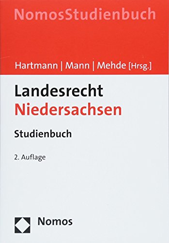 Beispielbild fr Landesrecht Niedersachsen: Studienbuch zum Verkauf von medimops