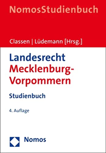 Stock image for Landesrecht Mecklenburg-Vorpommern: Studienbuch for sale by medimops