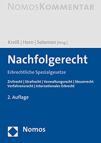 Stock image for Nachfolgerecht: Erbrechtliche Spezialgesetze for sale by medimops