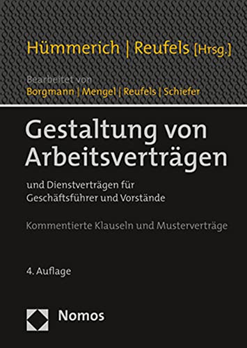 Stock image for Gestaltung von Arbeitsvertrgen: und Dienstvertrgen fr Geschftsfhrer und Vorstnde for sale by medimops