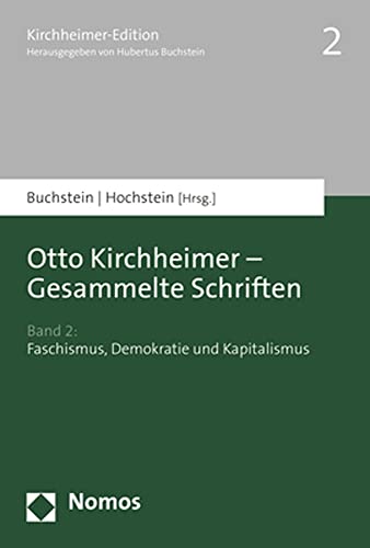 Beispielbild fr Otto Kirchheimer - Gesammelte Schriften zum Verkauf von Blackwell's