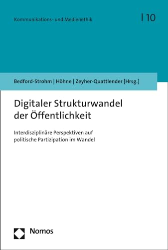 Imagen de archivo de Digitaler Strukturwandel Der Offentlichkeit a la venta por Blackwell's