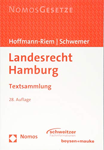 Stock image for Landesrecht Hamburg . [Stand: 20. August 2018]. for sale by Ganymed - Wissenschaftliches Antiquariat
