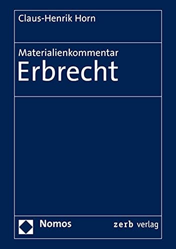 Stock image for Materialienkommentar Erbrecht for sale by medimops