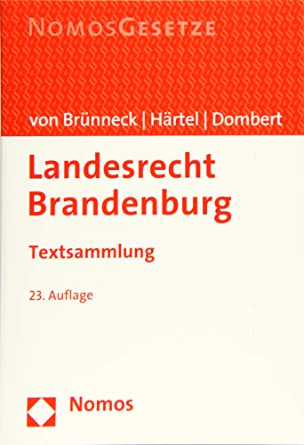 Stock image for Landesrecht Brandenburg: Textsammlung for sale by medimops